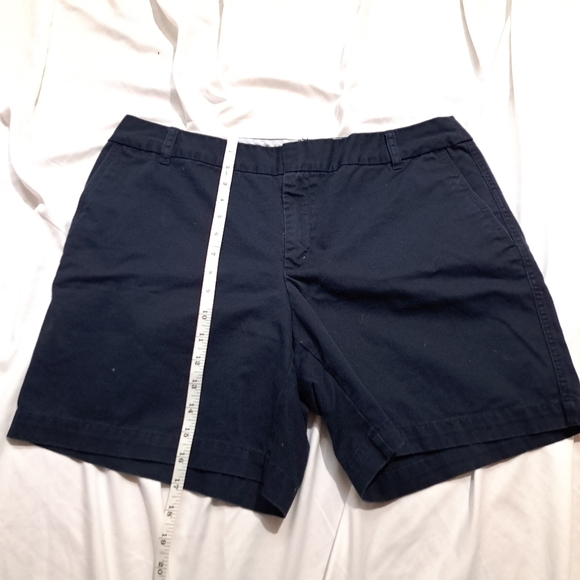 Liz Claiborne | Navy blue Audra fabric summer short - Picture 6 of 7
